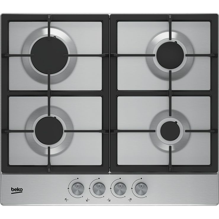 Beko HIAG 64225 SX Rozsdamentes acél Beépített Gáz 4 zóna (HIAG64225SX)