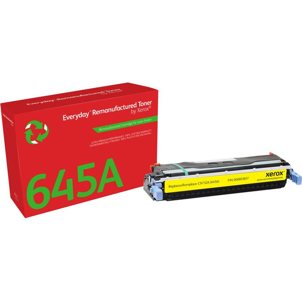 Toner Xerox Everyday Utángyártott Toner Yellow cartridge, HP 645A  HP Color LaserJet 5500, 5550