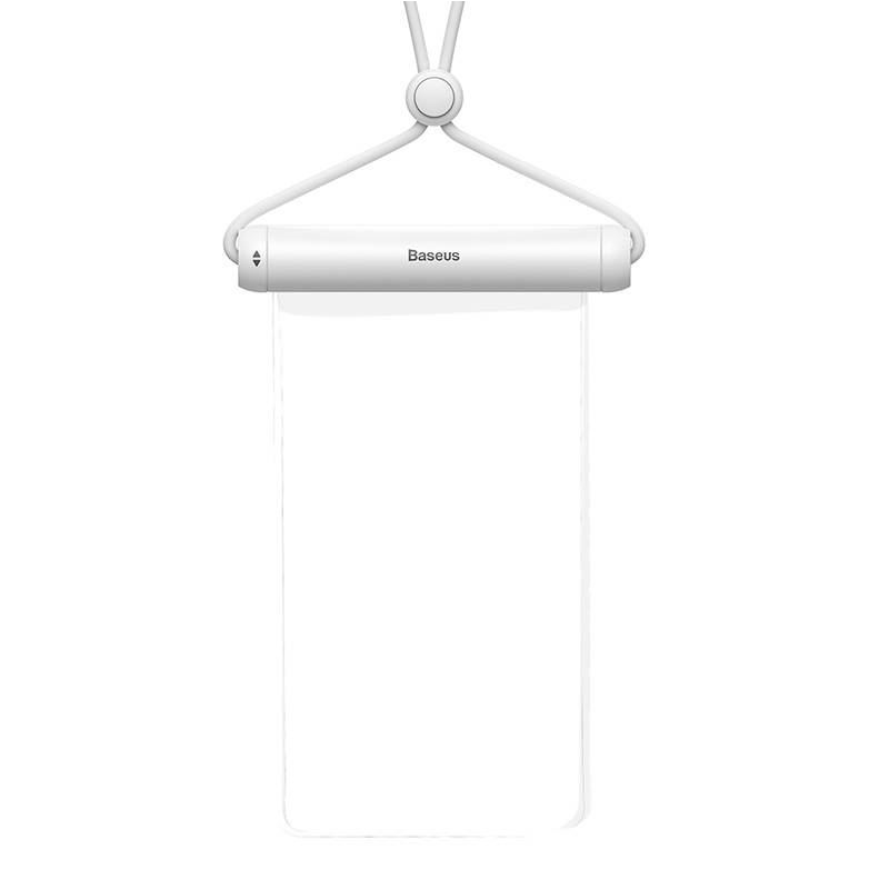 Baseus Cylinder univerzális vízálló tok okostelefonokhoz fehér (FMYT000002) (FMYT000002)