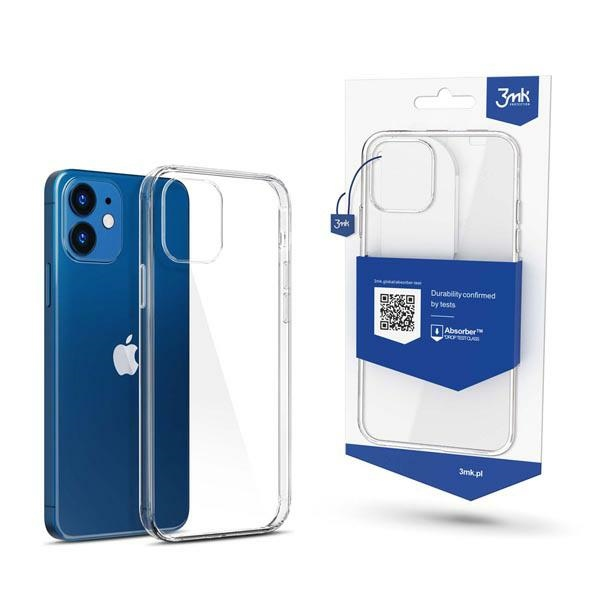 Zadní Kryt 3mk pro Apple iPhone 12 mini bezbarvý
