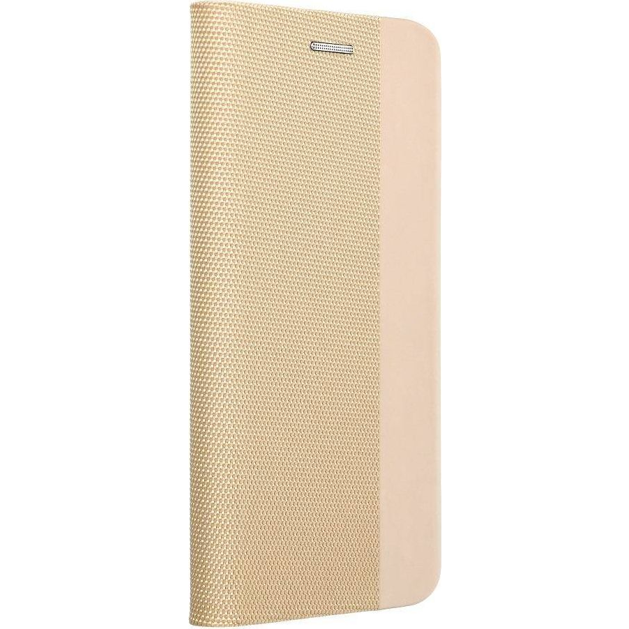 Forcell Sensitive mágneses flip tok Samsung A515 Galaxy A51, arany (5903396053344)