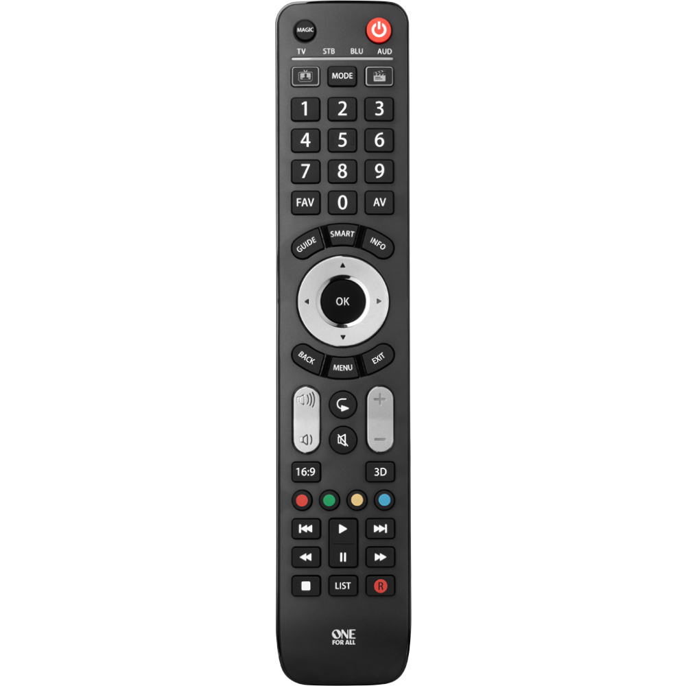 Diaľkový Ovládač univerzálny One For All URC7145 čierny (URC7145)