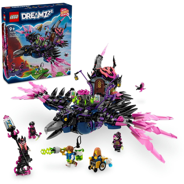 LEGO DREAMZZZ THE MIDNIGHT RAVEN OF THE FOREVER WITCH 71478