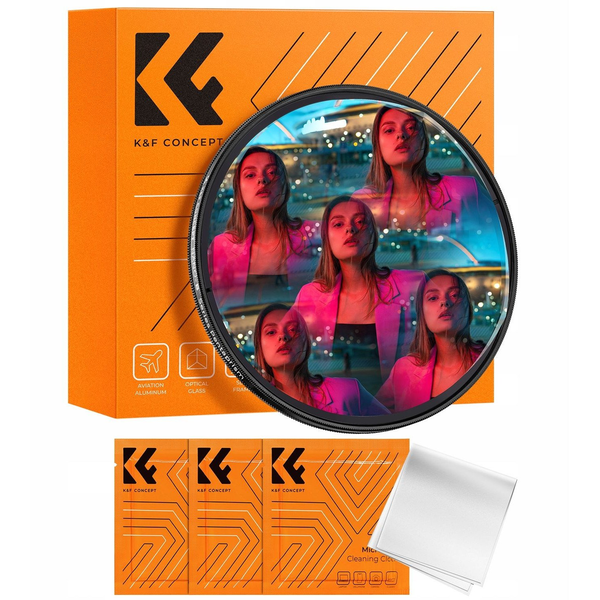 Filtr Kalejdoskop Kaleidoscope 5x Na 67mm 67 K&f / Pięciokątny Pentapryzmat / Kf01.2809v1