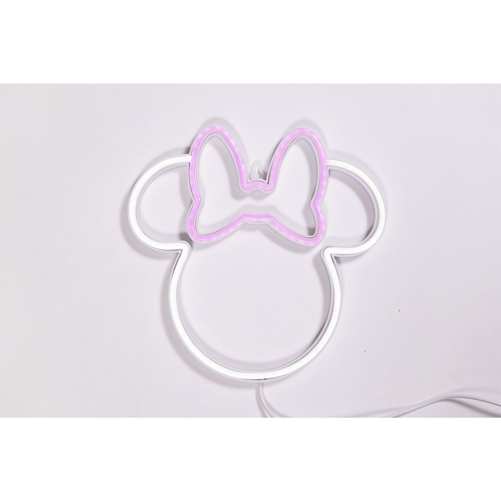 Yellowpop Disney Falra akasztható USB Neon LED Dekorációs lámpa - Minnie körvonal (YPDI-MIN-MIN)