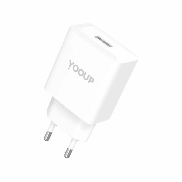 Yooup NC57-A USB-A Hálózati Töltő Adapter 12W - Fehér