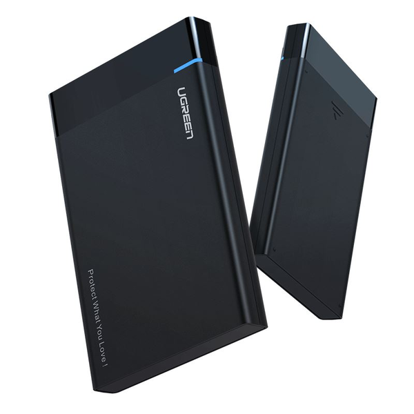 Ugreen 50743 drevkabinet HDD kabinet Sort 2.5"