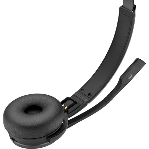 EPOS | SENNHEISER IMPACT SDW 5063 - EU Слушалки Безжичен Лента за глава Офис/Център за обаждания Черен, Сребърен