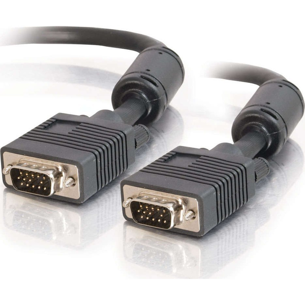 C2G 81002 VGA-Kabel 2 m VGA (D-Sub) Schwarz