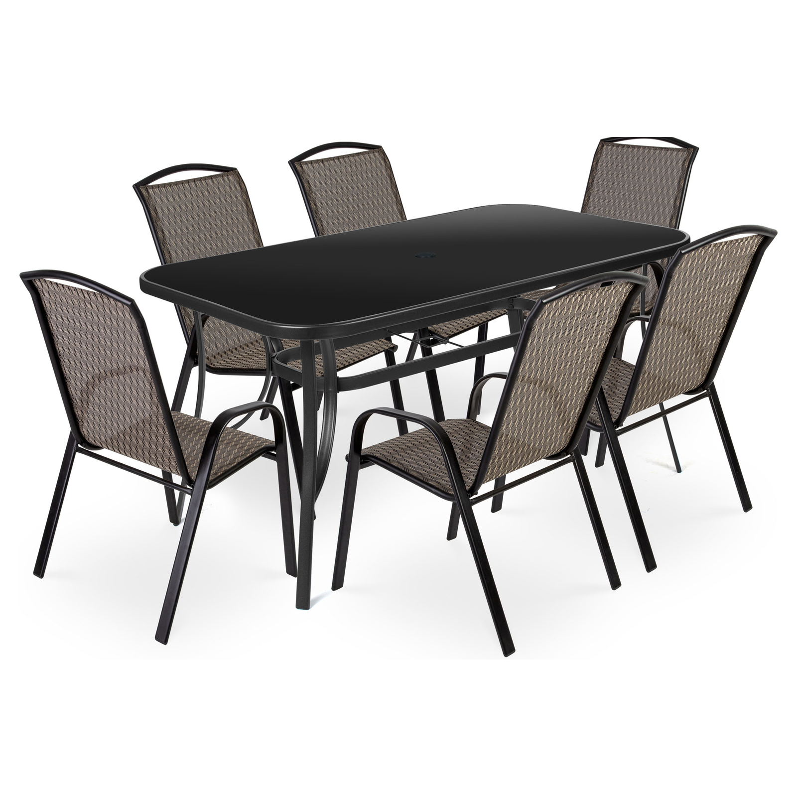 Fieldmann RONY II. DARK Kertibútor szett (ZAHRADNÍ NÁBYTEK RONY II.DARK)