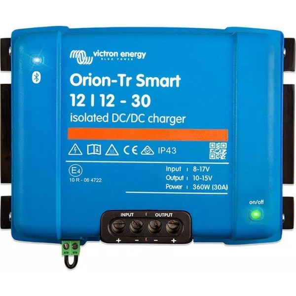 Victron Energy Feszültségváltó Orion-Tr Smart 12/12-30 360 W 12 V - 12.2 V (ORI121236120)