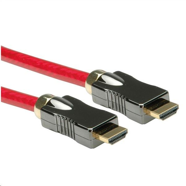 Roline HDMI 8K Ethernet M/M kábel 1m (11.04.5901-10) (11.04.5901-10)