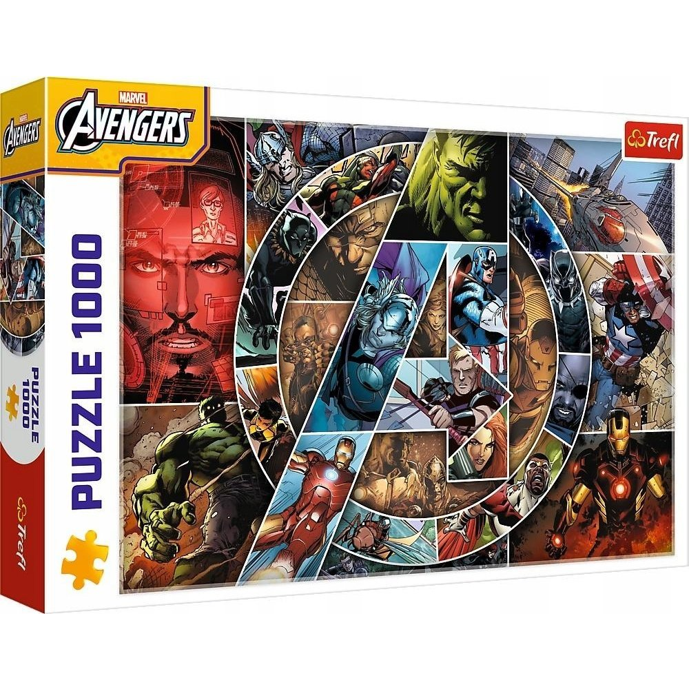 Trefl Puzzle Avengers - Bosszúállók - Hősök 1000 db-os 10934 (5900511109344)