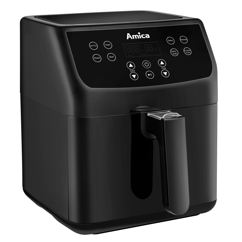 Amica AFM 4011 6,8L Forrólevegős fritőz - Fekete (1193429)