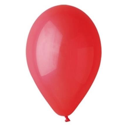 Léggömb 26 cm - Piros (10 db) (009-4510)