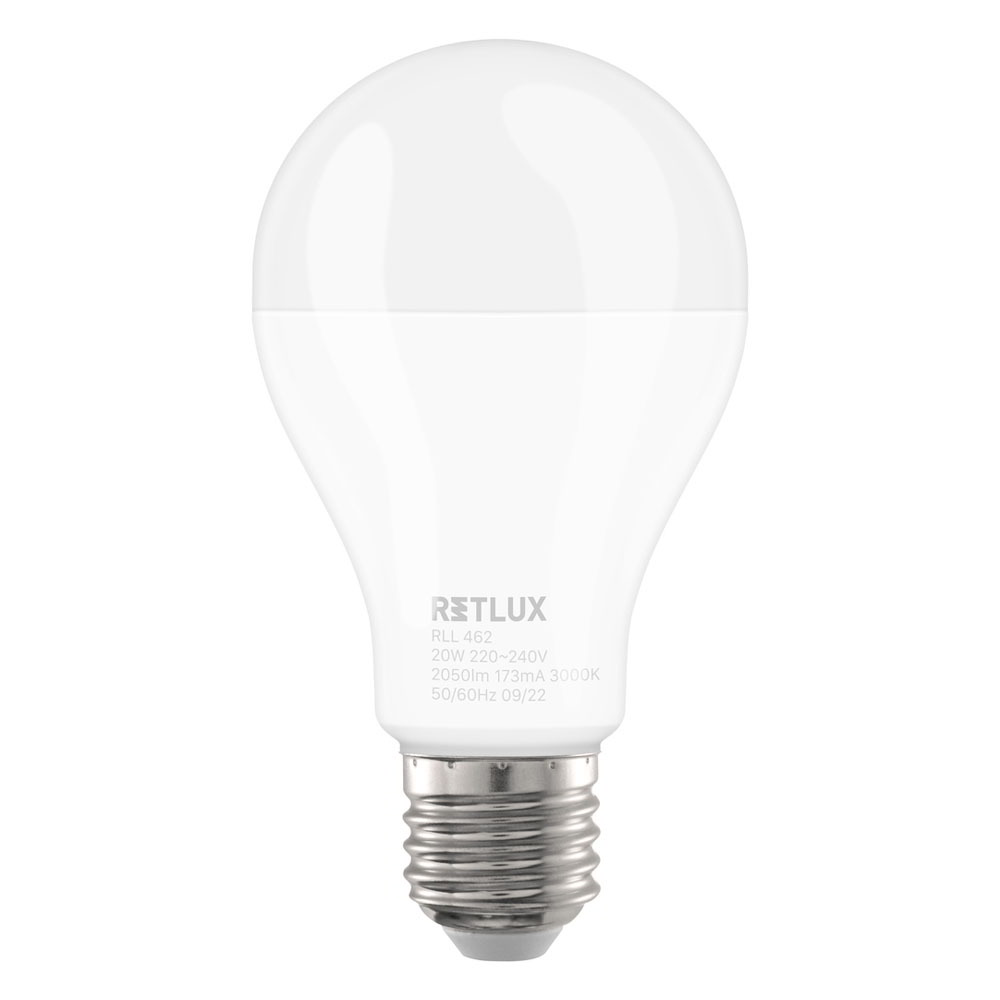 Retlux RLL 462 LED A67 izzó 20W 2050lm 3000K E27 - Meleg fehér (RLL 462)