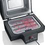 Gratar electric, Severin, Sevo GT PG 8106, 3 kW, Fara fum, Display OLED, Negru