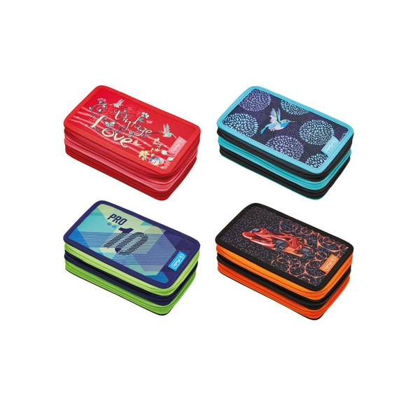 Herlitz Girls-Boys Mix 3 emeletes tolltartó - Több színben