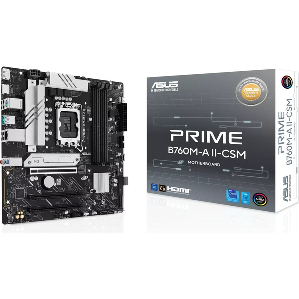 ASUS PRIME B760M-A II-CSM Intel B760 LGA 1700 Micro ATX