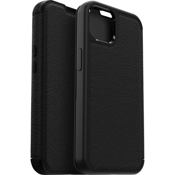 Otterbox Strada Apple iPhone 13 Bőr Tok - Fekete