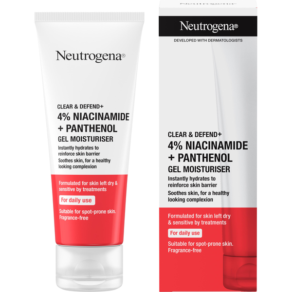 NEUTROGENA Clear &amp; Defend+ 4% Niacinamide + Panthenol 50 ml