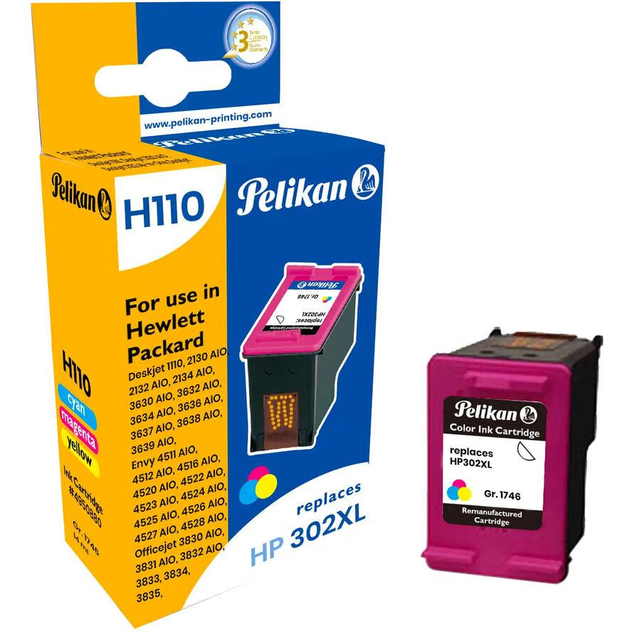 Съвместима мастилена касета Pelikan за HP 302XL F6U67AE