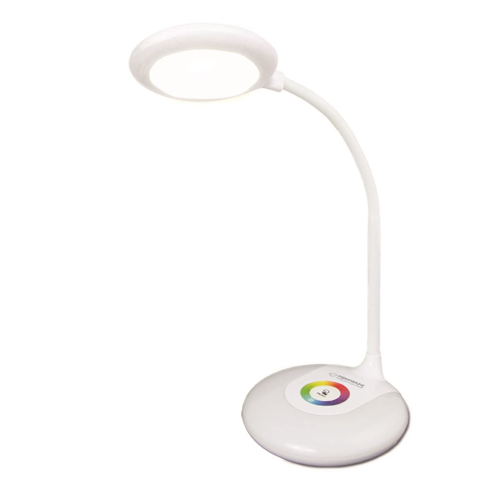 Esperanza ELD117 RGB Asztali Lámpa - Fehér (ELD117)