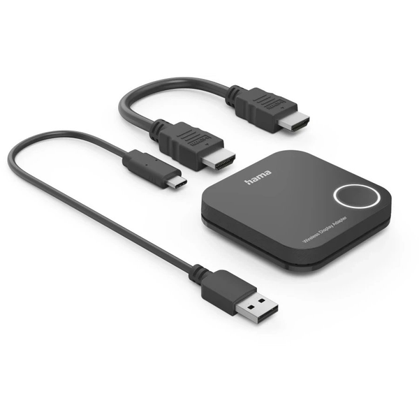 Hama 00200358 безжичен дисплей адаптер HDMI Full HD Настолен