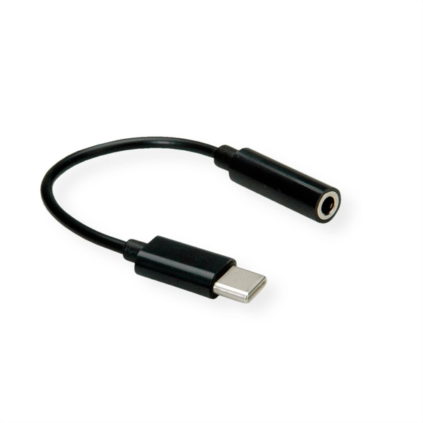 Value USB-C apa - 3.5mm jack anya adapter