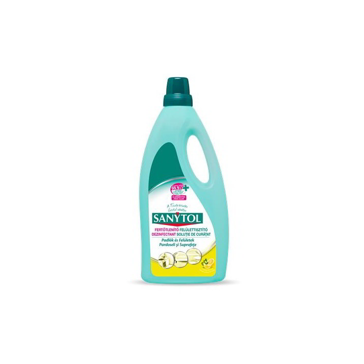 Sanytol Felület fertőtlenítőszer citrom illattal - 1 liter (36631222)