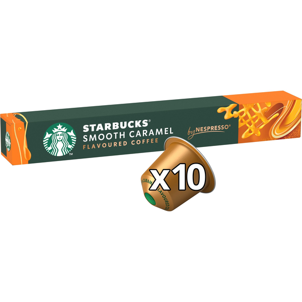 STARBUCKS® Smooth Caramel by NESPRESSO®, Blonde Roast, 10 kapszula