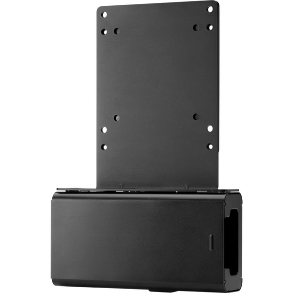 HP B300 Bracket with Power Supply Holder Passiv holder Mini PC Sort