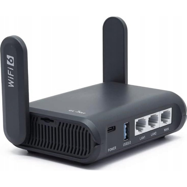 ALLNET Wireless AX 3000Mbit Pocket-sized Router for Home and Travel / WiFi Client OpenWRT