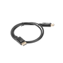 Lanberg DisplayPort kábel 1m fekete (CA-DPDP-10CC-0010-BK)
