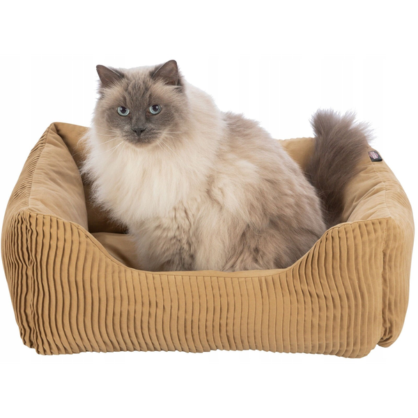 Trixie Marley bed, square, 60 × 50 cm, ochre