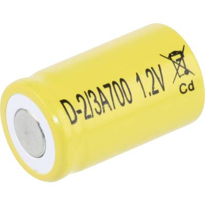 Mexcel D-2/3A700 Speciális akku 2/3 A Flat-top NiCd 1.2 V 700 mAh (NS2/3A700)