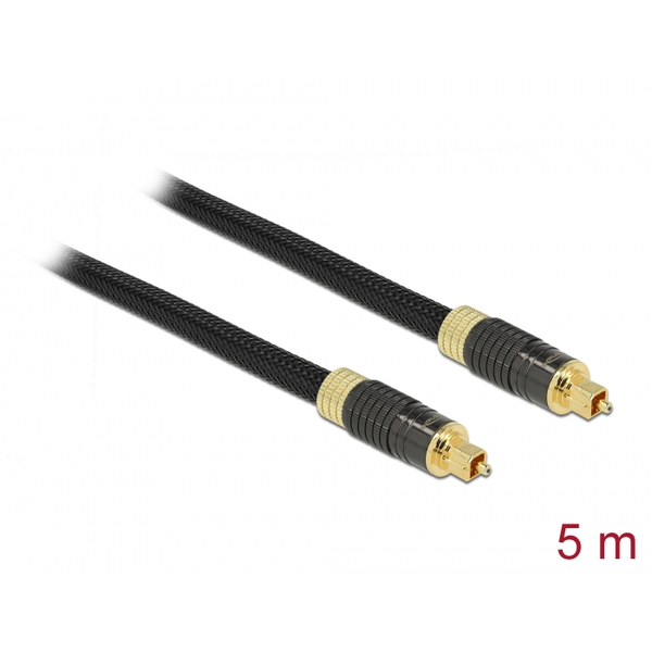 Delock TOSLINK Kabel Standard Stecker - Stecker 5 m