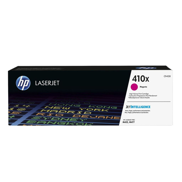 HP 410X High Yield Magenta Original LaserJet Toner Cartridge тонер касета 1 броя Оригинал Пурпурен