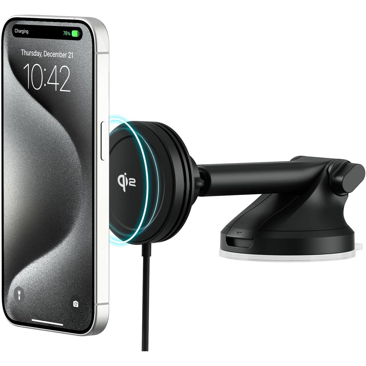 iOttie Velox MagSafe Qi2 Wireless Dash & Windshield Mount (VLXWCG213)