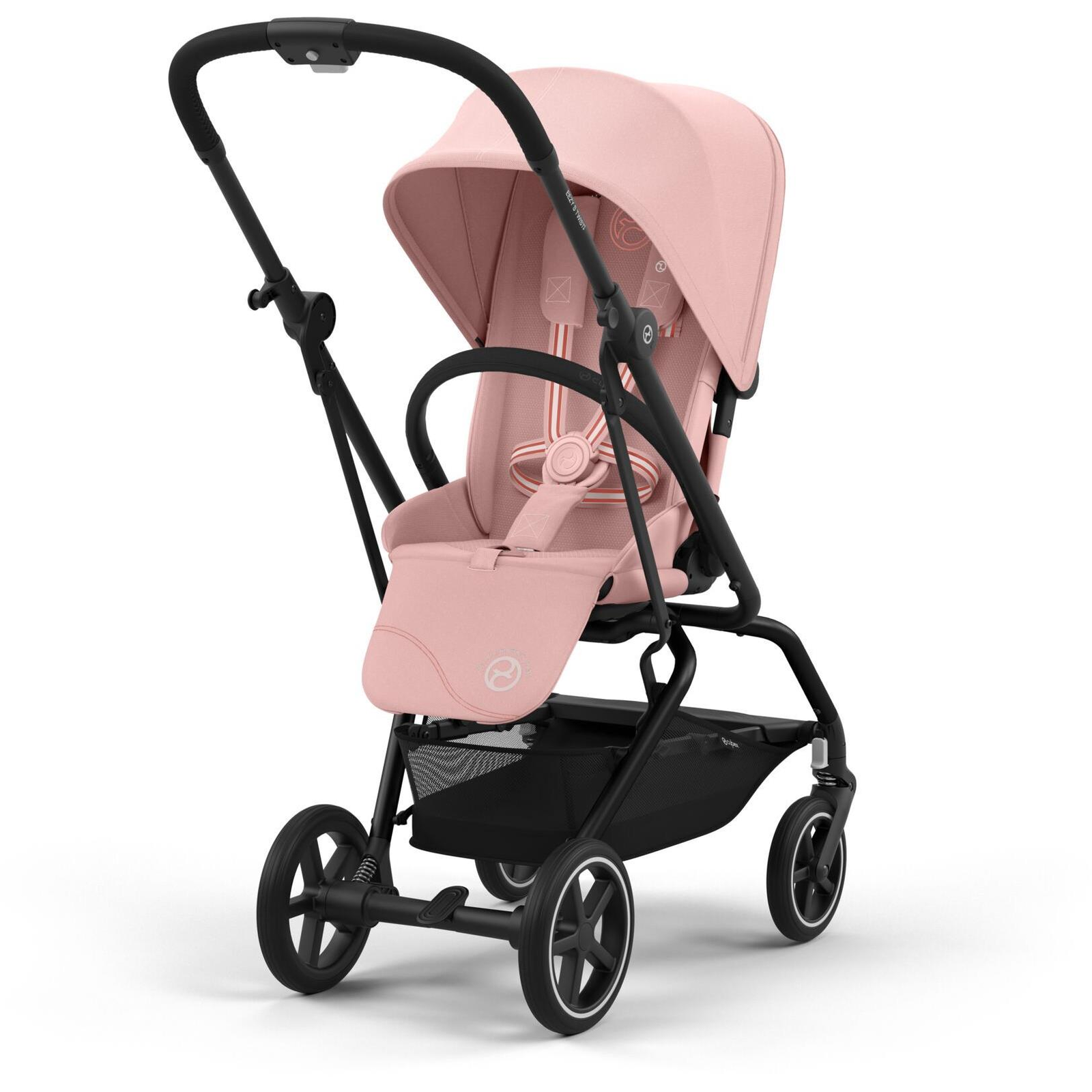 Cybex Eezy S Twist+2 BLK Candy Pink/Light pink (4063846450466)