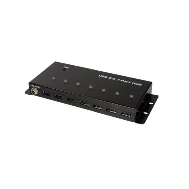 LogiLink USB 3.0 HUB 7-port, Metall Industrieausführung