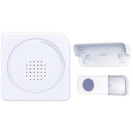 Solight Vezeték nélküli csengő, elemes, 200 m, fehér, Learning Code funkció (1L68)