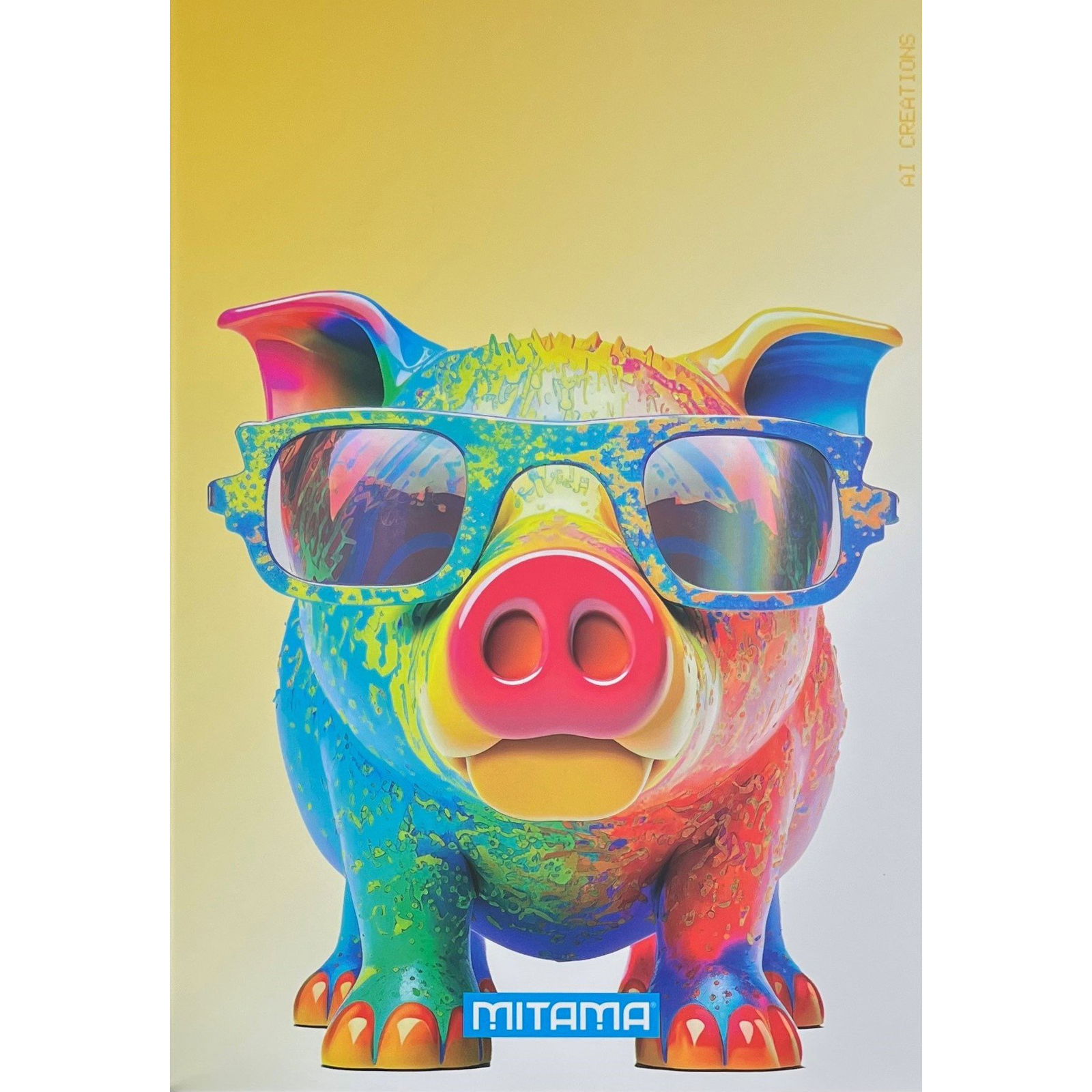 MITAMA Malac, A4, vonalas, 40+2 lap (62733-90111)