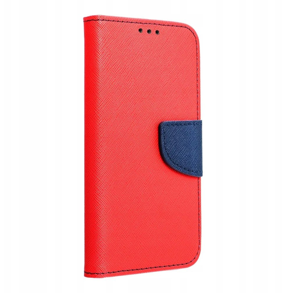 ZONE Fancy Book oldalra nyitható tok Motorola Moto G35 piros