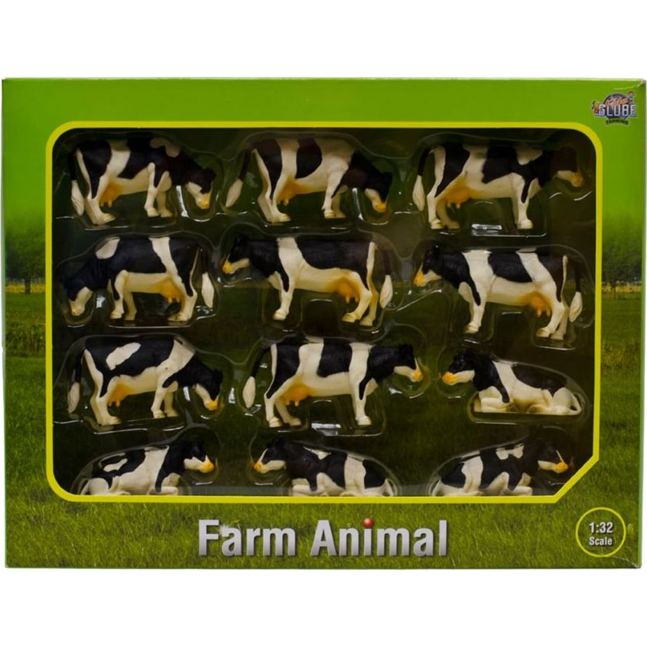 Kids Globe 12 darabos tehénszett 1:32 (571929)