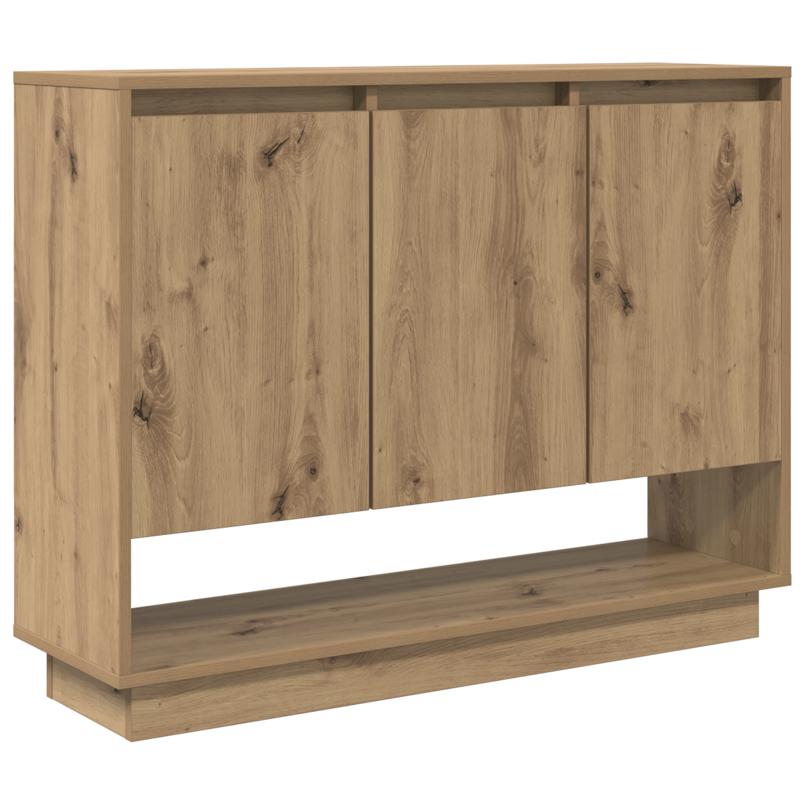 Széf polcokkal ajtóval kézműves tölgy 97 x 29 x 75 cm Faanyag (875223)