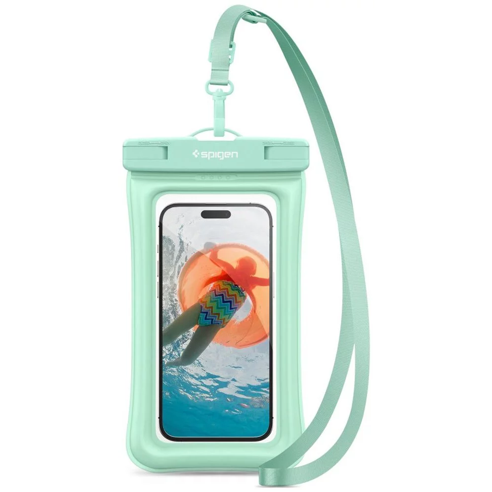 Spigen Aqua Shield Floating Vízálló tok - Mentazöld (ACS06012)