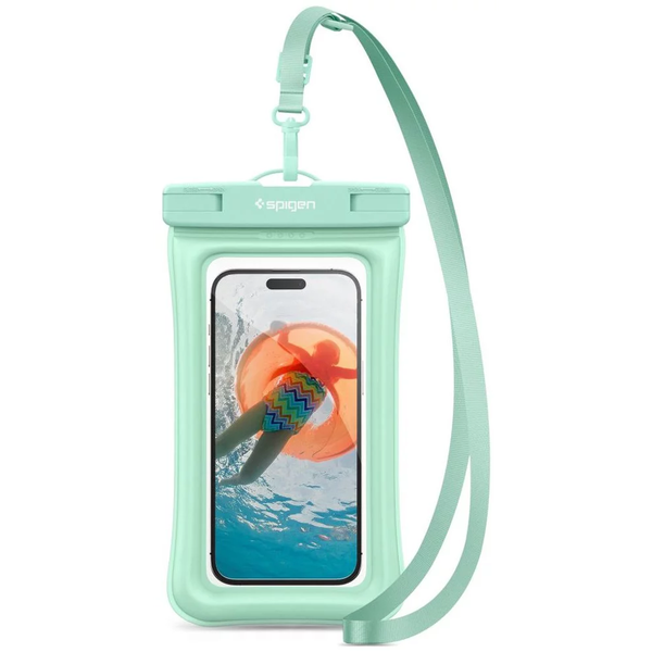 Spigen Aqua Shield Floating Vízálló tok - Mentazöld