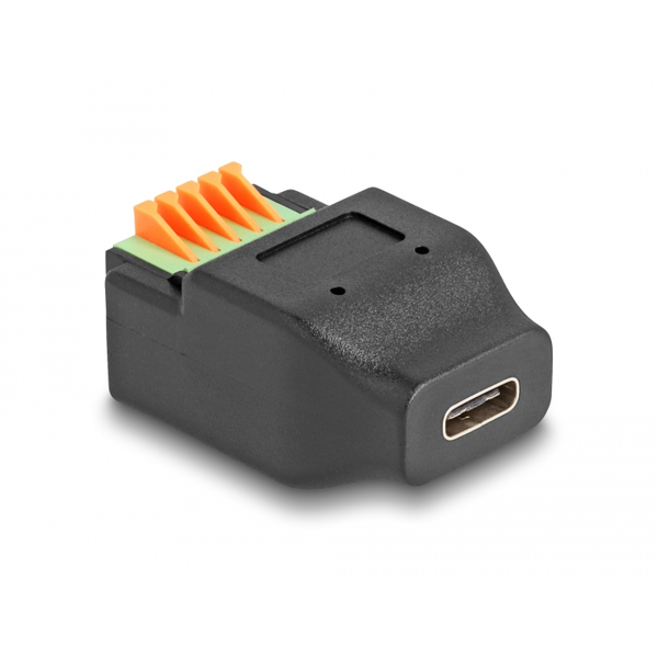 DELOCK USB Type-C 2.0 Bu > Terminalblock Adapter