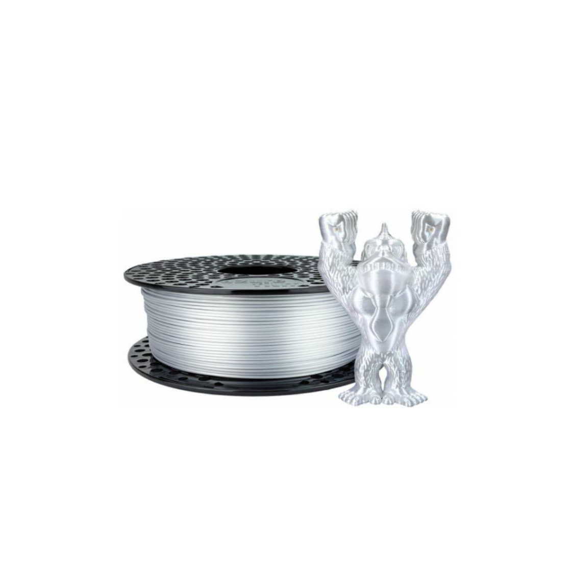 AzureFilm Filament PLA Silk 1.75mm 1 kg - Ezüst (FL171-9007)